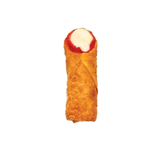 Original Pizza Logs Sliced Pepperoni, Cheese & Pizza Sauce Filled Premium Egg Rolls, 1 x 72 ct Case - Prepared Foods