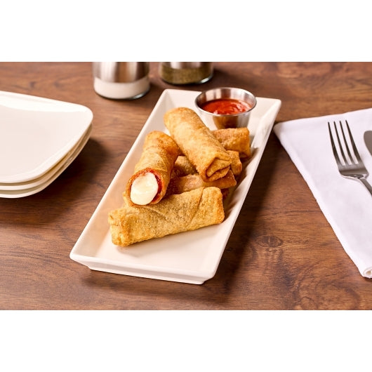 Original Pizza Logs Sliced Pepperoni, Cheese & Pizza Sauce Filled Premium Egg Rolls, 1 x 72 ct Case - DOT product image 3