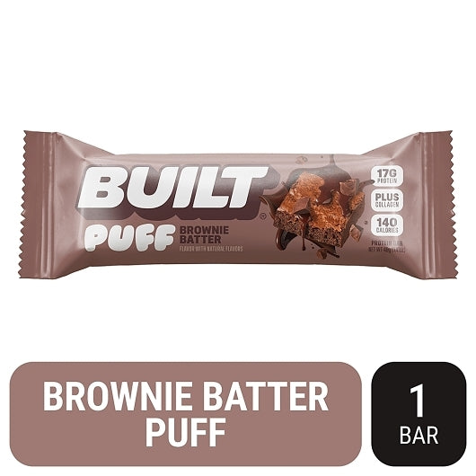 Built Brownie Batter Puff, 12 x 1.41 oz Case - Bakery & Desserts