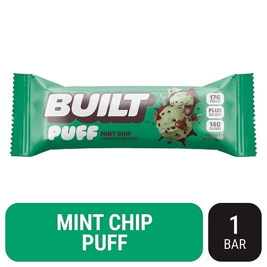 Built Mint Chip Puff, 12 x 1.41 oz Case - Candy & Confections