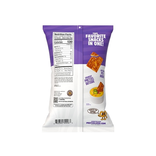 Pretzelized Snacks Everything Pita Chips, 12 x 7 oz Case - Snacks - image 2