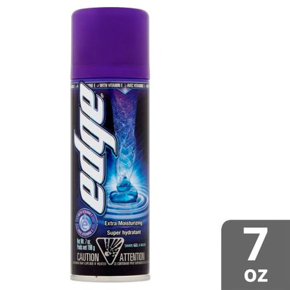 Edge SHAVE GEL EXTRA MOISTURIZING, 6 x 7 oz Case - DOT product image 6