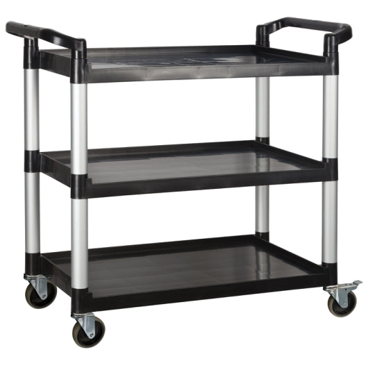 Winco PL/ UTILITY CART BLACK, 1 x 1 ST Case - Alternate product angle or state