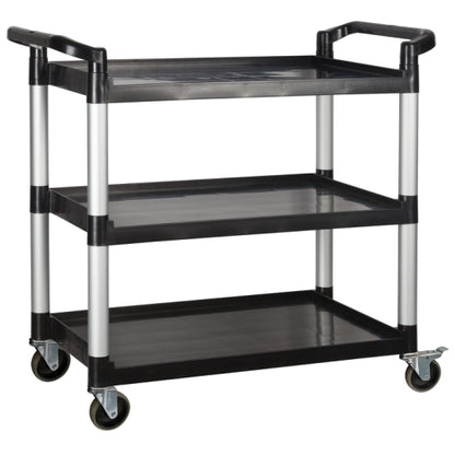 Winco PL/ UTILITY CART BLACK, 1 x 1 ST Case - Alternate product angle or state