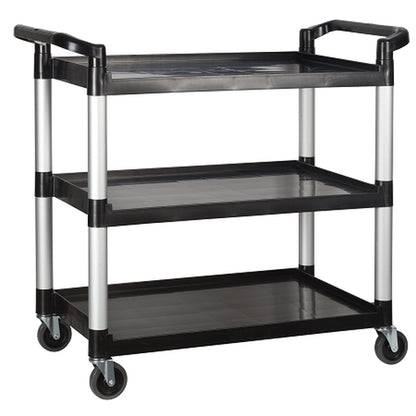 Winco Pl/ Utility Cart Black, 1 x 1 ST Case - Kitchen Equipment
