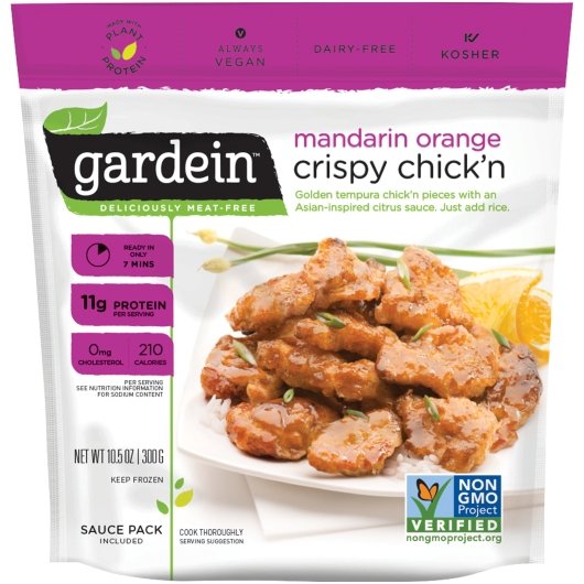 Garden Crsp Ck Mandarin Chicken, 8 x 10.5 oz Case - Prepared Foods