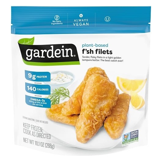 Garden Fishless Filet Fishless Fillet, 8 x 10.1 oz Case - Prepared Foods