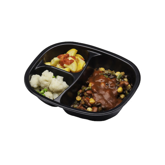 Golden Gourmet Mesquite Chicken Over A Rice Blend Mix, Green Beans, & Carrots, 20 x 1 ct Case - DOT product image 2