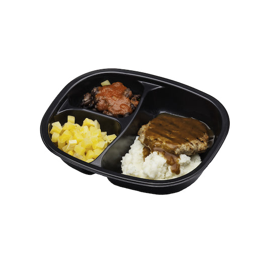 Golden Gourmet Meatloaf With Tomato Sauce, Brussels Sprouts, Mashed Potatoes, 20 x 1 ct Case - DOT product image 3