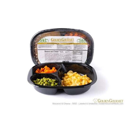 Golden Gourmet Macaroni & Cheese Served With Peas, & Carrots, 20 x 1 ct Case - DOT product image 3