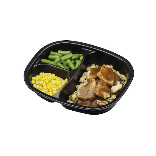 Golden Gourmet Turkey & Dressing with Gravy, Green Beans, & Corn, 20 x 1 ct Case - DOT product image 3
