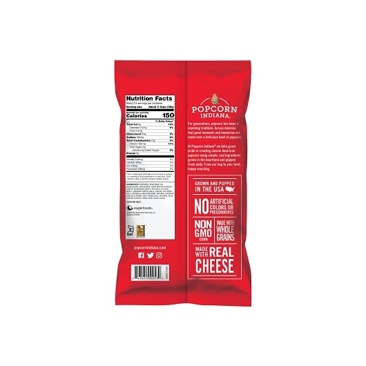 Popcorn Indiana White Cheddar Popcorn, 6 x 3.5 oz Case - DOT product image 3