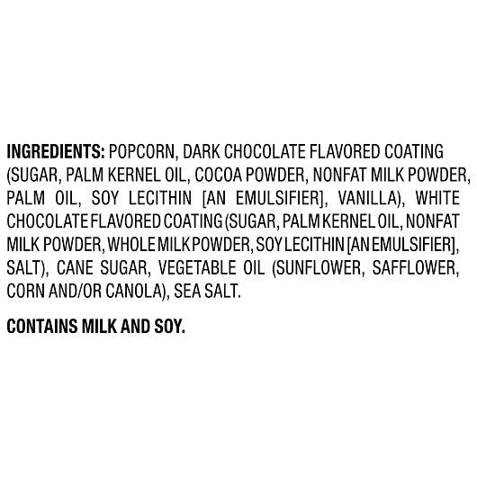 Popcorn Indiana Black And White Fudge Drizzled Popcorn, 6 x 6 oz Case - DOT product image 6