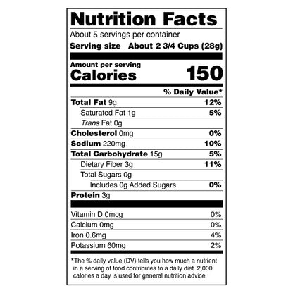 Popcorn Indiana Sea Crispy And Savory Sea Salt, 12 x 4.75 oz Case - DOT product image 5