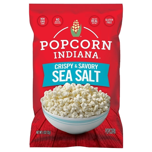 Popcorn Indiana Crispy And Savory Sea Salt, 6 x 1.1 oz Case - DOT product image 2