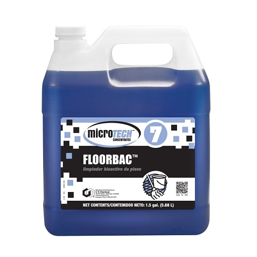 Microtech Floorbac Floor Cleaner, 1 x 1.5 GA Case - Cleaners & Sanitizers