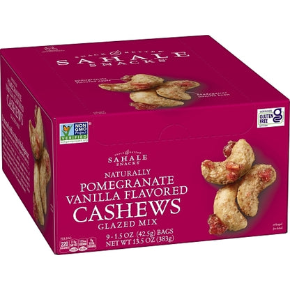 Sahale Cashew Pomegranate, 12 x 9 x 1.5 oz Case - DOT product image 6