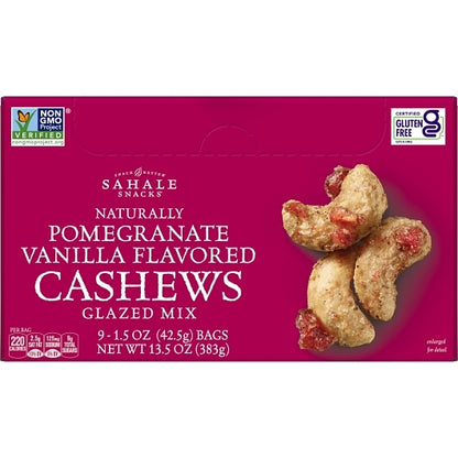 Sahale Cashew Pomegranate, 12 x 9 x 1.5 oz Case - DOT product image 4