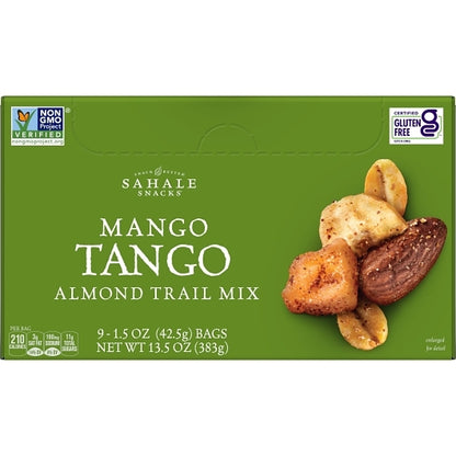 Sahale Mango Tango Almond Display, 12 x 9 x 1.5 oz Case - Nuts & Seeds