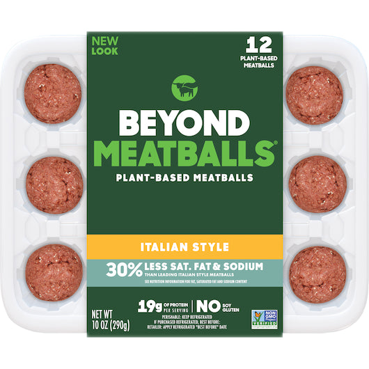 Beyond Meat Vegan Meatballs With Italian Spices, 8 x 10 oz Case - Spices Seasonings
