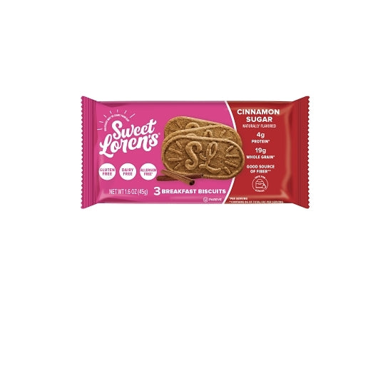 Sweet Loren's Breakfast Biscuits Cinnamon Sugar Caddy Master, 8 x 1.6 oz Case - Tabletop Supplies