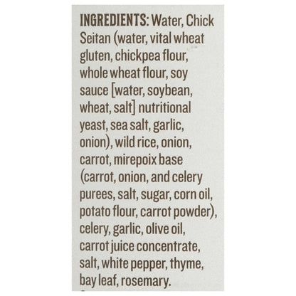 Upton's Naturals Chick & Wild Rice Soup, 8 x 14 oz Case - DOT product image 5