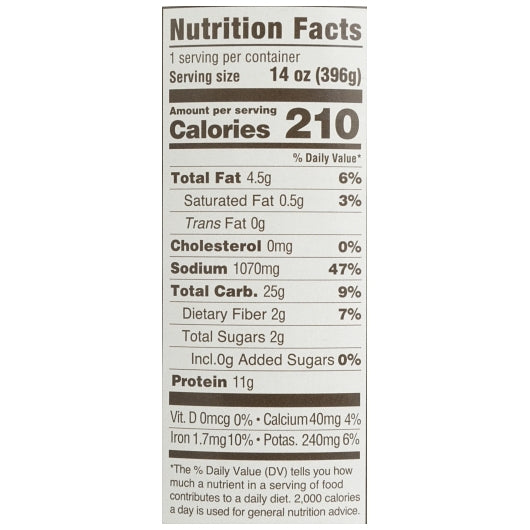 Upton's Naturals Chick & Wild Rice Soup, 8 x 14 oz Case - DOT product image 6