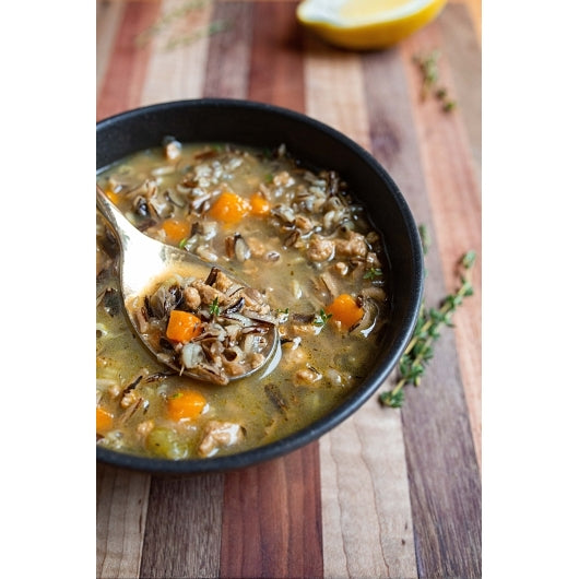 Upton's Naturals Chick & Wild Rice Soup, 8 x 14 oz Case - DOT product image 7