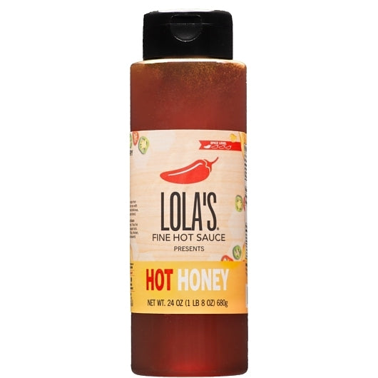 Lola's Fine Hot Sauce Hot Honey, 6 x 1 ct Case - Condiments & Sauces