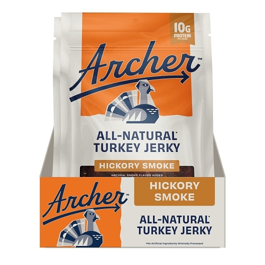 Country Archer Jerky Co Hickory Smoke Turkey Jerky, 12 x 2.5 oz Case - DOT product image 5