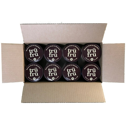 Tru Fru Frozen Whole Raspberries In White & Dark Chocolate, 8 x 5 oz Case - DOT product image 7