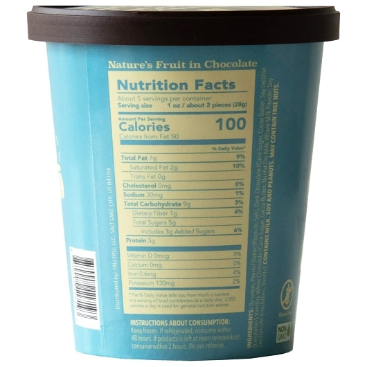 Tru Fru Frozen Bananas In Peanut Butter & Dark Chocolate, 8 x 5 oz Case - Frozen Fruit - image 2