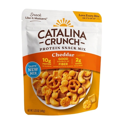 Catalina Snacks Inc Crunch Cheddar Snack Mix Case, 6 x 5.25 oz Case - DOT product image 7