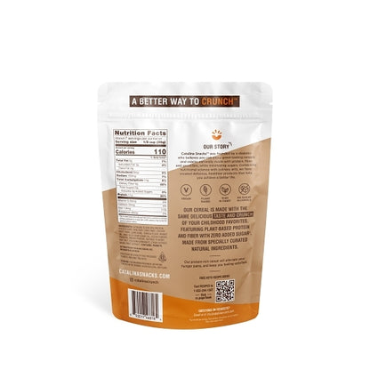 Catalina Snacks Crunch Chocolate Peanut Butter Cereal, 6 x 9 oz Case - DOT product image 3