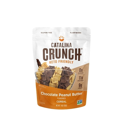 Catalina Snacks Crunch Chocolate Peanut Butter Cereal, 6 x 9 oz Case - DOT product image 4