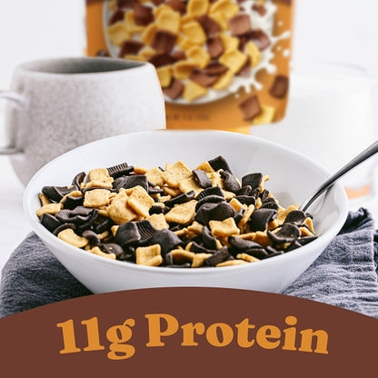Catalina Snacks Crunch Chocolate Peanut Butter Cereal, 6 x 9 oz Case - DOT product image 7