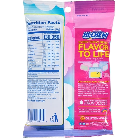 Hi-Chew Fantasy Mix Peg Bag, 6 x 3 oz Case - Candy & Confections - image 2
