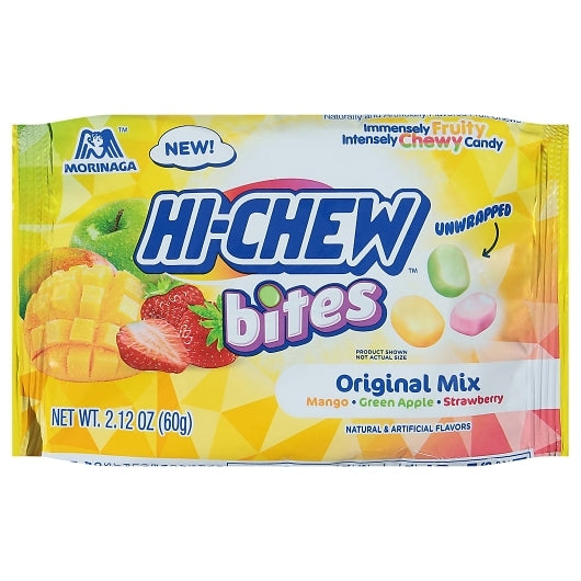 Hi-Chew Bites Original Mix, 6 x 12 x 2.12 oz Case - Candy & Confections