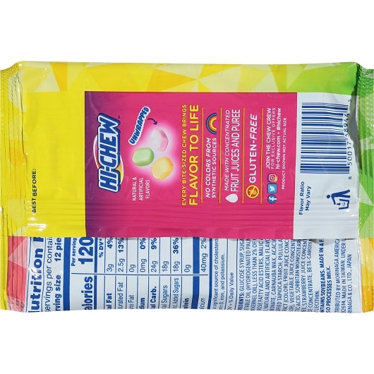 Hi-Chew Bites Original Mix, 6 x 12 x 2.12 oz Case - Candy & Confections - image 2