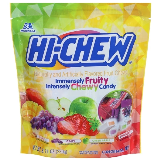 Hi-Chew Stand Up Pouch Original Mix, 7 x 8.11 oz Case - Candy & Confections