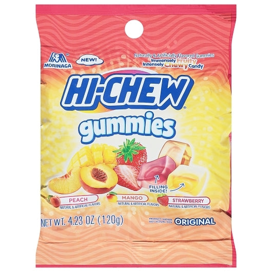 Hi-Chew Gummies Original Mix, 9 x 4.23 oz Case - Candy & Confections