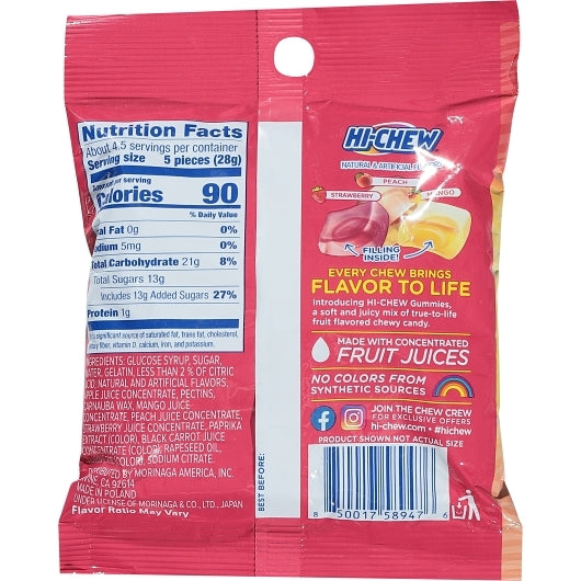 Hi-Chew Gummies Original Mix, 9 x 4.23 oz Case - Candy & Confections - image 2