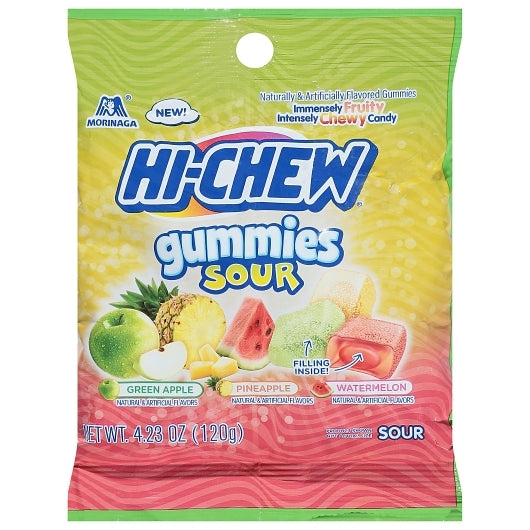 Hi-Chew Gummies Sour Mix, 9 x 4.23 oz Case - Candy & Confections