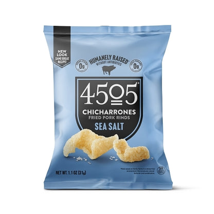 4505 Meats Sea Salt Chicharrones; 1.1 Ounce; 12 Per Case - DOT product image 1