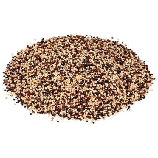 Simpli Regenerative Tricolor Quinoa Bulk, 1 x 25 lb Case - Rice & Grains