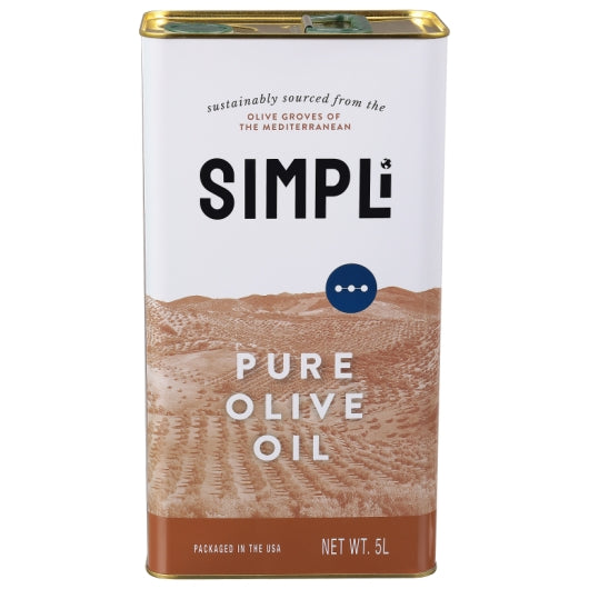 Simpli Pure Olive Oil, 4 x 5 LT Case - Condiments & Sauces