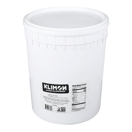 Klimon Dairy-Free Vanilla Boom Frozen Dessert, 1 x 17 lb Case - Ice Cream & Shakes