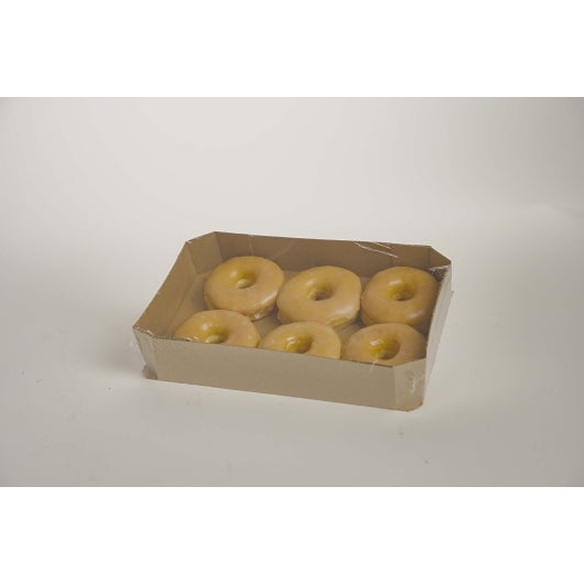 Talerico Bakery Glazed Yeast Ring, Pink Iced Yeast Ring, Boston Creme Bismarck & Apple Fritter Assorted Box, 1 x 23 ct -