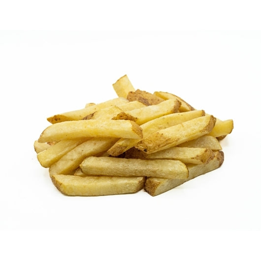 Frites Street 1/2" Twice Fried Kennebec French Fries, 6 x 5 lb Case - Frozen Potatoes Sides