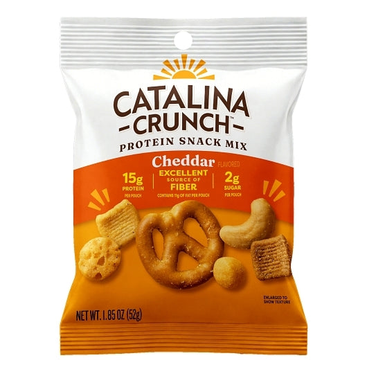 Catalina Crunch Cheddar Crunch Mix, 12 x 1.85 oz Case - Pantry Ingredients - image 2